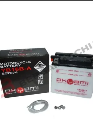 BATTERIA OKYAMI YB16B-A INTRUDER 600, CAGIVA ELEFANT, GUZZI QUOTA 1000 ENTRA X APPLICAZIONI Prezzo Conveniente